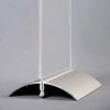 4"w x 6"h Swing Wing Sign Holder with Clear Acrylic Top