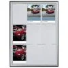 9x(8.5x11) Paper Board Frame Poster Capacity
