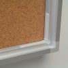 4x(8.5" x 11") Cork Bulletin Board Aluminum Frame Indoor Use