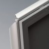 Opti Frame 8.5" x 11" 1" Silver Mitered Profile, Without Back Support