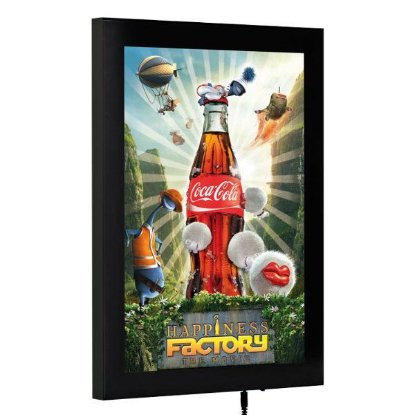 Magnetic LED Box 18×24 Inch Backlit Snap Poster Holder Black Aluminum  Display Board Wall Mounting Advertising Display – Displays Outlet – Online  Display Signs Retailer