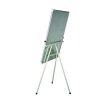 23" x 35" Adjustable Flipchart with Magnetic Surface - Silver