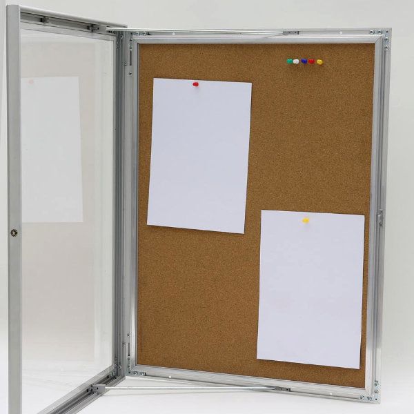 6x(8.5×11) Universal Showboard With Cork Aluminum Frame – Displays Outlet –  Online Display Signs Retailer