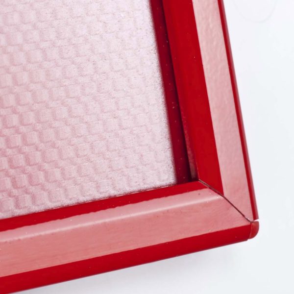 5×7 Opti Frame 0.55″ Red Profile Mitered Corner With Back Support