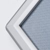 Opti Frame 8" x 10" 0.55" Silver Mitered Profile, Without Back Support