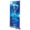 Retractable Banner/ Roll Up Stands 33.5" Silver Anodized Aluminum
