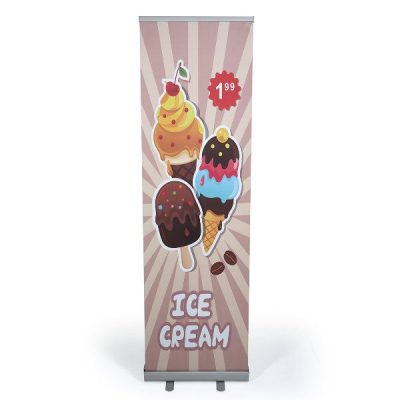 Super Eco Roll Banner 24" x 78.75" With Bag