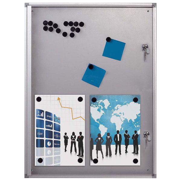 Cork Notice Pin BoardAluminum Framed Memo Board for Office and Home Use 