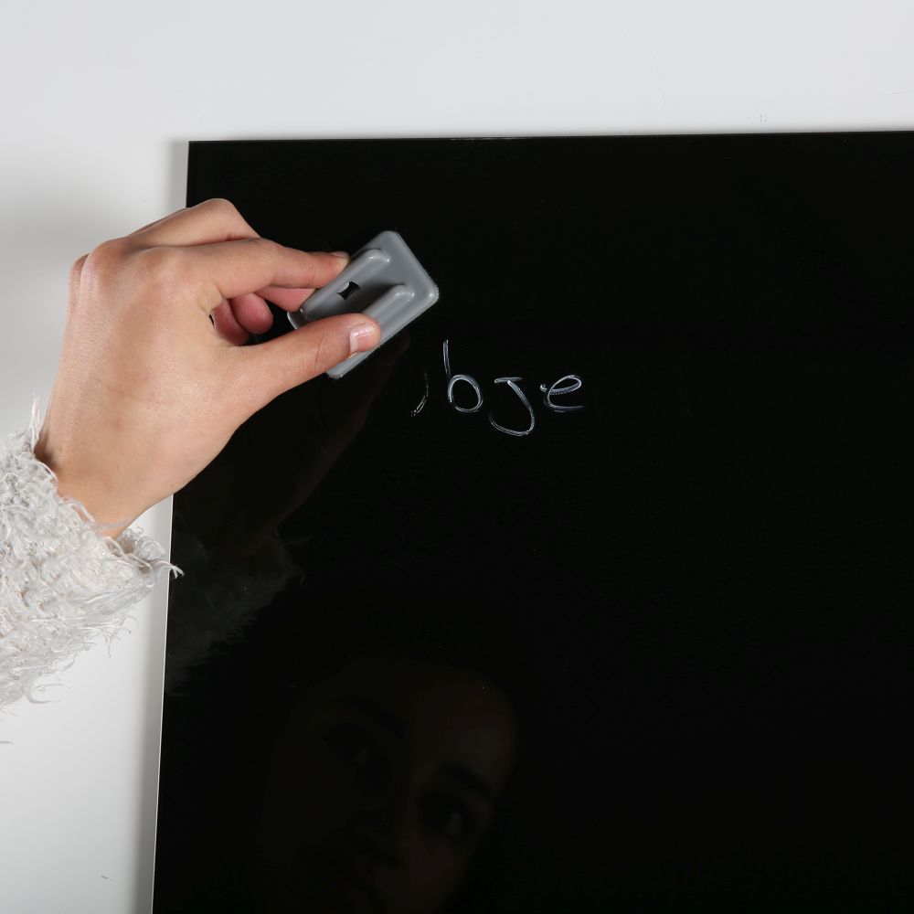 Magnetic Glass Board & Dry Erase Board 23.63" x 35.44" White 