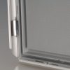 Opti Frame 5" x 7" 0.55" Silver Mitered Profile Without Back Support