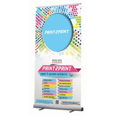 Optima Roll Up Banner 31- 1/2" x 78- 3/4"