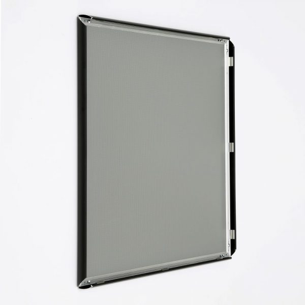 24x24 Snap Poster Frame - 1 inch Black Profile Mitered Corner