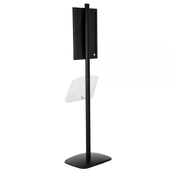 free-standing-stand-in-black-color-with-1-x-11X17-frame-in-portrait-and-landscape-and-1-2-x-8.5x11-clear-shelf-in-acrylic-single-sided-7