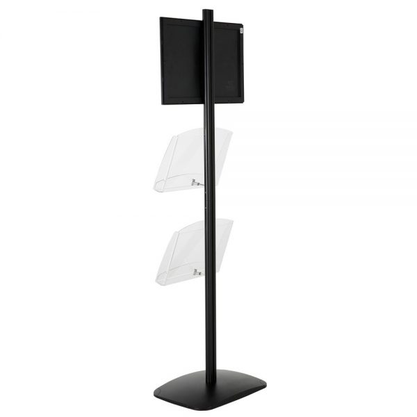 free-standing-stand-in-black-color-with-1-x-11X17-frame-in-portrait-and-landscape-and-2-x-8.5x11-clear-shelf-in-acrylic-single-sided-10
