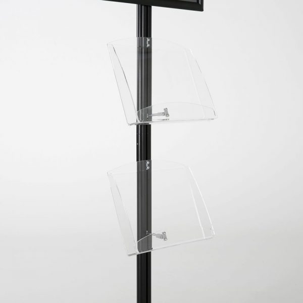 free-standing-stand-in-black-color-with-1-x-11X17-frame-in-portrait-and-landscape-and-2-x-8.5x11-clear-shelf-in-acrylic-single-sided-7