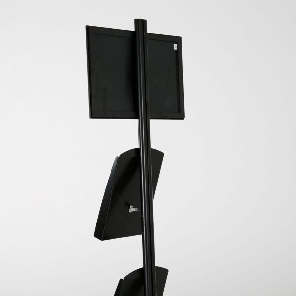 free-standing-stand-in-black-color-with-1-x-11X17-frame-in-portrait-and-landscape-and-2-x-8.5x11-steel-shelf-single-sided-15