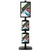 free-standing-stand-in-black-color-with-1-x-11X17-frame-in-portrait-and-landscape-and-2-x-8.5x11-steel-shelf-single-sided-4