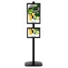 free-standing-stand-in-black-color-with-1-x-11x17-frame-and-1-x-8.5x11-frame-in-portrait-and-landscape-position-single-sided-4
