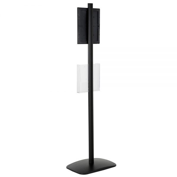 free-standing-stand-in-black-color-with-1-x-8.5x11-frame-in-portrait-and-landscape-and-1-x-8.5x11-clear-pocket-shelf-single-sided-7