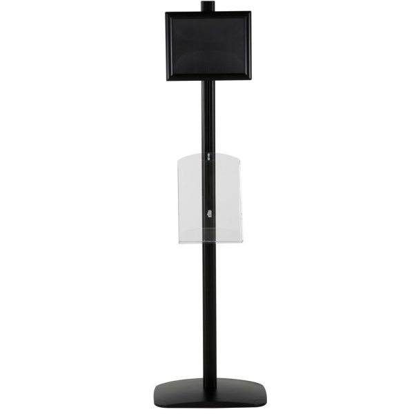 free-standing-stand-in-black-color-with-1-x-8.5x11-frame-in-portrait-and-landscape-and-1-x-8.5x11-clear-shelf-in-acrylic-single-sided-12