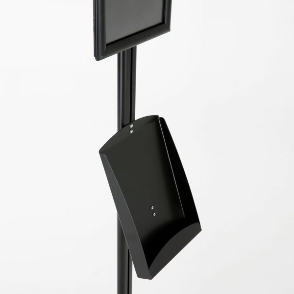 free-standing-stand-in-black-color-with-1-x-8.5x11-frame-in-portrait-and-landscape-and-1-x-8.5x11-steel-shelf-single-sided-12