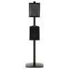 free-standing-stand-in-black-color-with-1-x-8.5x11-frame-in-portrait-and-landscape-and-1-x-8.5x11-steel-shelf-single-sided-5