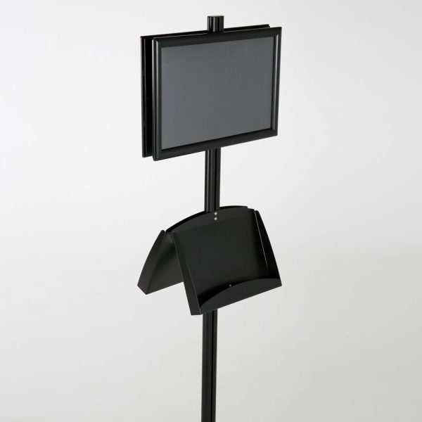 free-standing-stand-in-black-color-with-2-x-11X17-frame-in-portrait-and-landscape-and-2-x-5.5x8.5-steel-shelf-double-sided-10