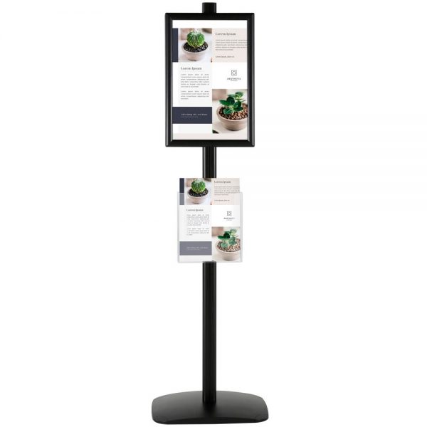 With 2 x (11X17) Frame In Portrait And Landscape And 2 x (8.5x11) Clear Pocket Shelf
