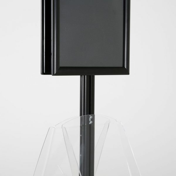 free-standing-stand-in-black-color-with-2-x-11X17-frame-in-portrait-and-landscape-and-2-x-8.5x11-clear-shelf-in-acrylic-double-sided-14