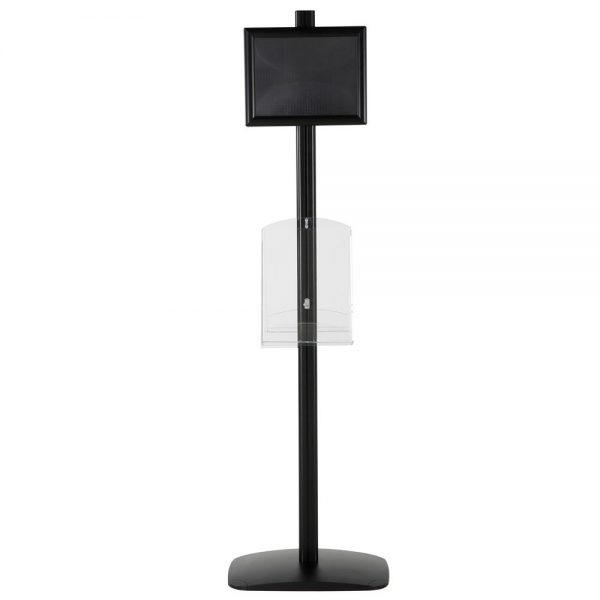 free-standing-stand-in-black-color-with-2-x-8.5x11-frame-in-portrait-and-landscape-and-2-x-8.5x11-clear-shelf-in-acrylic-double-sided-8