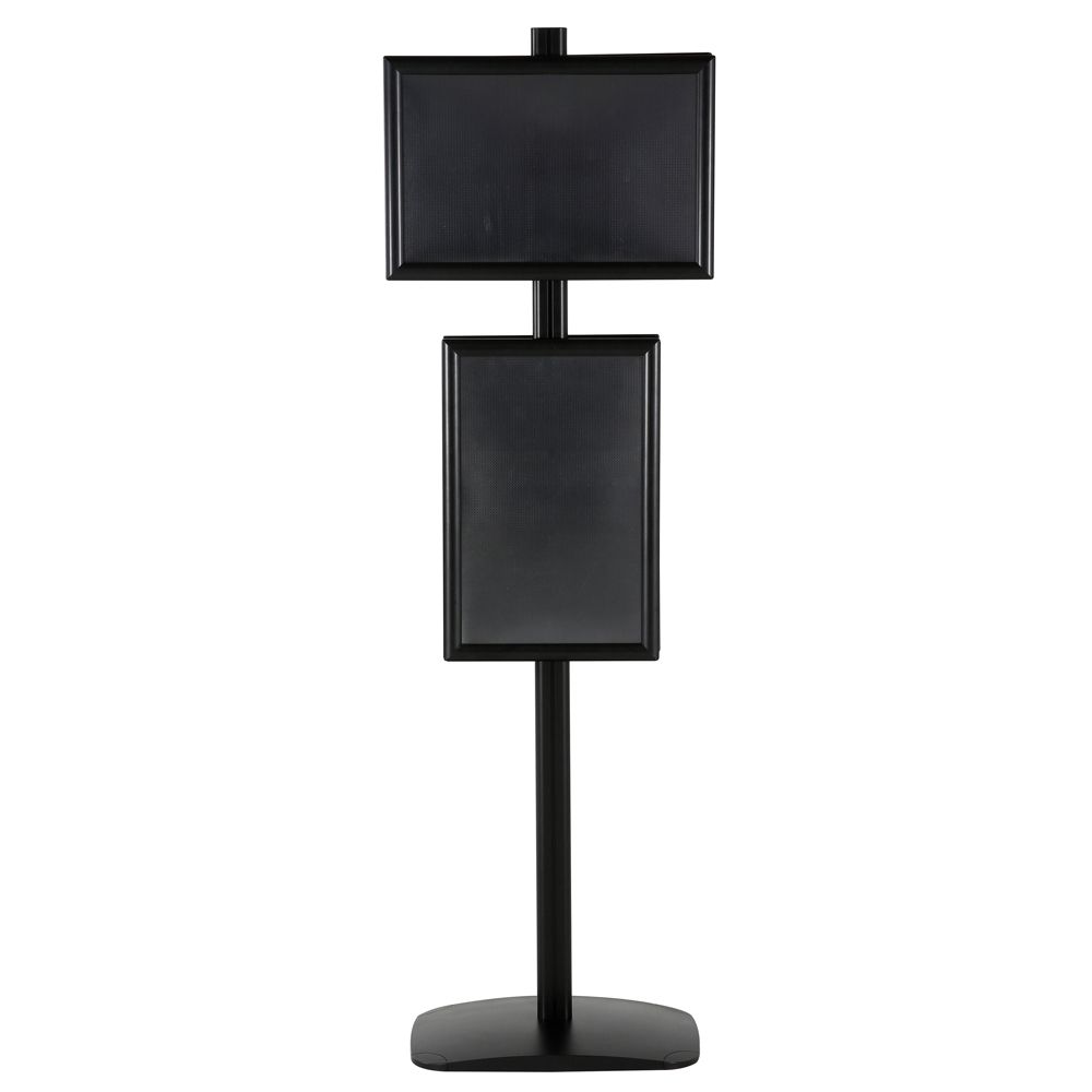 x (11×17) Floor Display Stand Portrait and Landscape Black Double  Sided – Displays Outlet – Online Display Signs Retailer