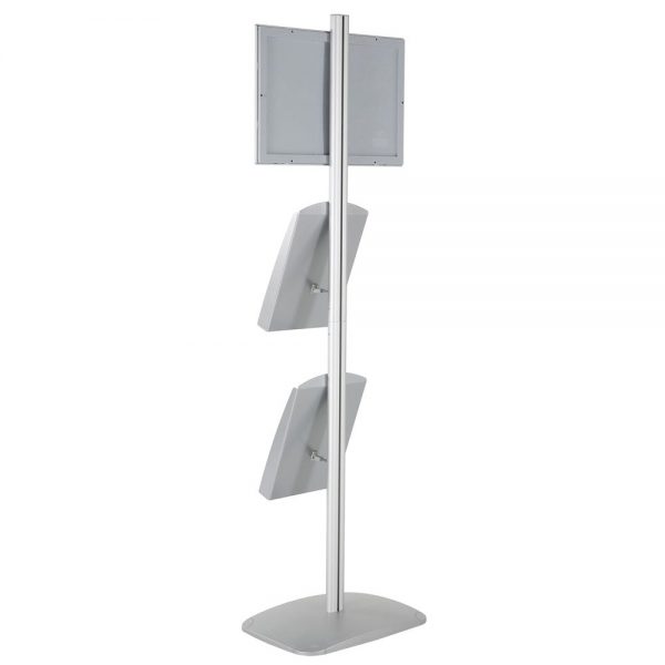 free-standing-stand-in-silver-color-with-1-x-11X17-frame-in-portrait-and-landscape-and-2-x-8.5x11-steel-shelf-single-sided-23