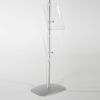 free-standing-stand-in-silver-color-with-1-x-8.5X11-frame-in-portrait-and-landscape-and-2-x-8.5x11-clear-shelf-in-acrylic-single-sided-6