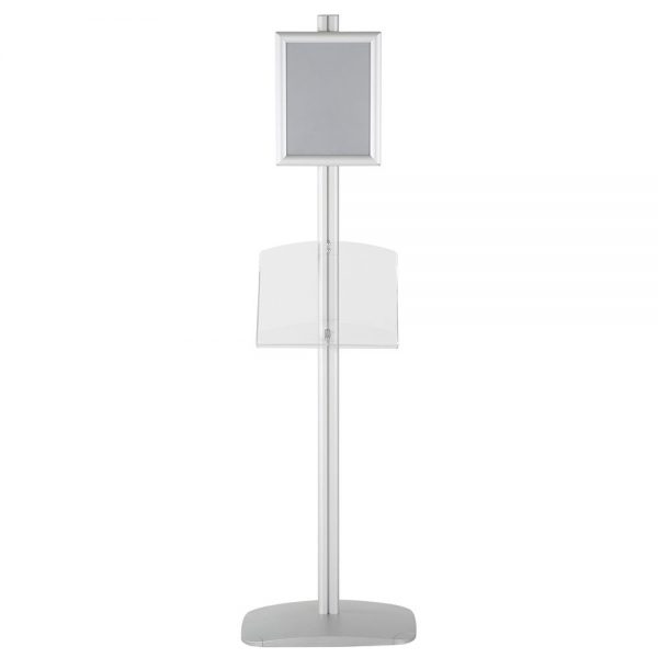 free-standing-stand-in-silver-color-with-1-x-8.5x11-frame-in-portrait-and-landscape-and-1-2-x-8.5x11-clear-shelf-in-acrylic-single-sided-5