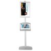 free-standing-stand-in-silver-color-with-2-x-11X17-frame-in-portrait-and-landscape-and-2-x-5.58.5-steel-shelf-double-sided-4