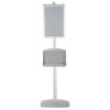 free-standing-stand-in-silver-color-with-2-x-11X17-frame-in-portrait-and-landscape-and-2-x-5.58.5-steel-shelf-double-sided-5