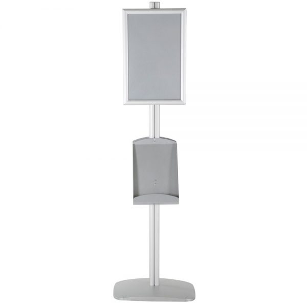 free-standing-stand-in-silver-color-with-2-x-11X17-frame-in-portrait-and-landscape-and-2-x-8.5x11-steel-shelf-double-sided-10