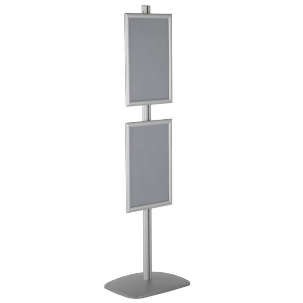 free-standing-stand-in-silver-color-with-2-x-11x17-frame-in-portrait-and-landscape-position-single-sided-11