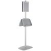 free-standing-stand-in-silver-color-with-2-x-8.5x11-frame-in-portrait-and-landscape-and-2-x-5.5x8.5-steel-shelf-double-sided-6