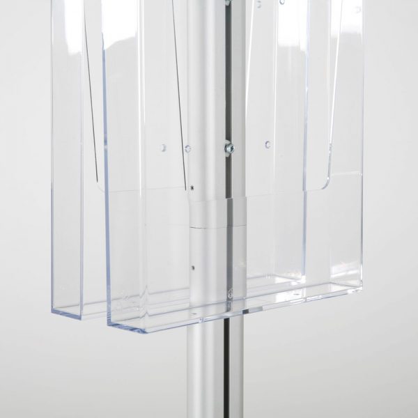 free-standing-stand-in-silver-color-with-2-x-8.5x11-frame-in-portrait-and-landscape-and-2-x-8.5x11-clear-pocket-shelf-double-sided-10