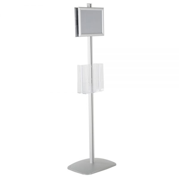 free-standing-stand-in-silver-color-with-2-x-8.5x11-frame-in-portrait-and-landscape-and-2-x-8.5x11-clear-pocket-shelf-double-sided-11