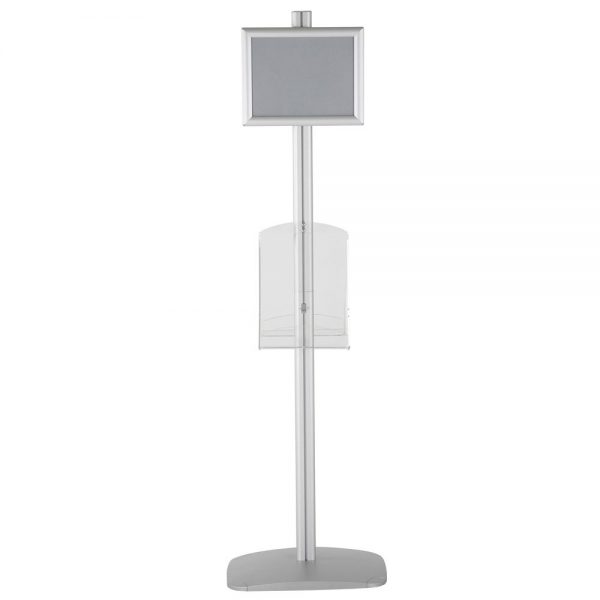 free-standing-stand-in-silver-color-with-2-x-8.5x11-frame-in-portrait-and-landscape-and-2-x-8.5x11-clear-shelf-in-acrylic-double-sided-11
