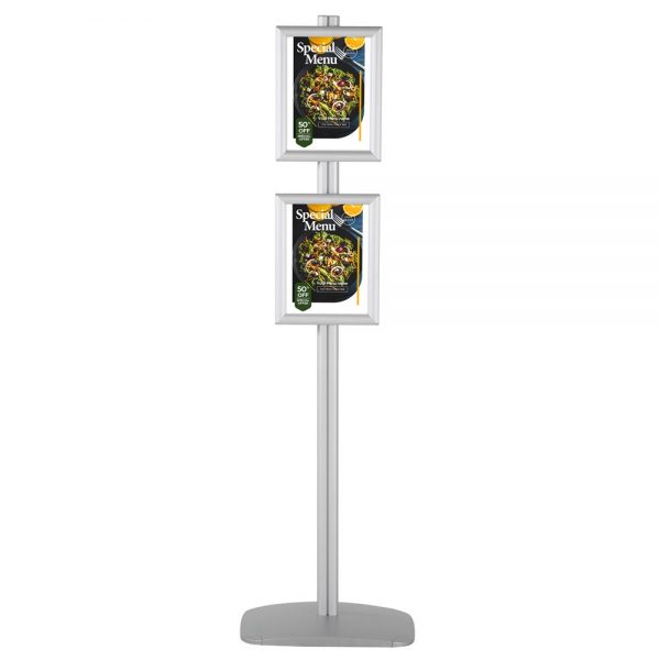 free-standing-stand-in-silver-color-with-2-x-8.5x11-frame-in-portrait-and-landscape-position-single-sided-4