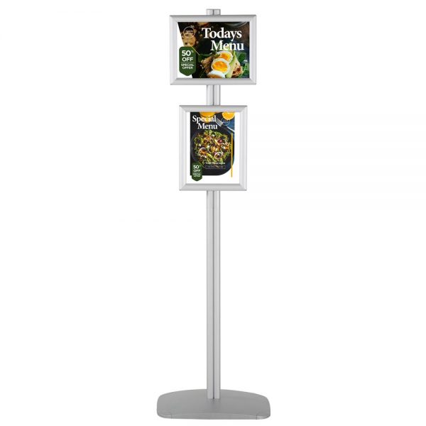 free-standing-stand-in-silver-color-with-2-x-8.5x11-frame-in-portrait-and-landscape-position-single-sided-6