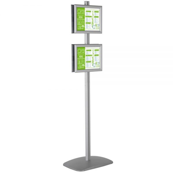 free-standing-stand-in-silver-color-with-4-x-8.5x11-frame-in-portrait-and-landscape-position-double-sided-5
