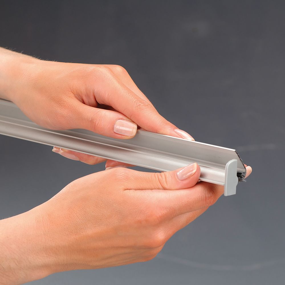 Pack of 4-Lightweight Aluminum Flip-Chart Presentation Easel, Silver (4  Pack)