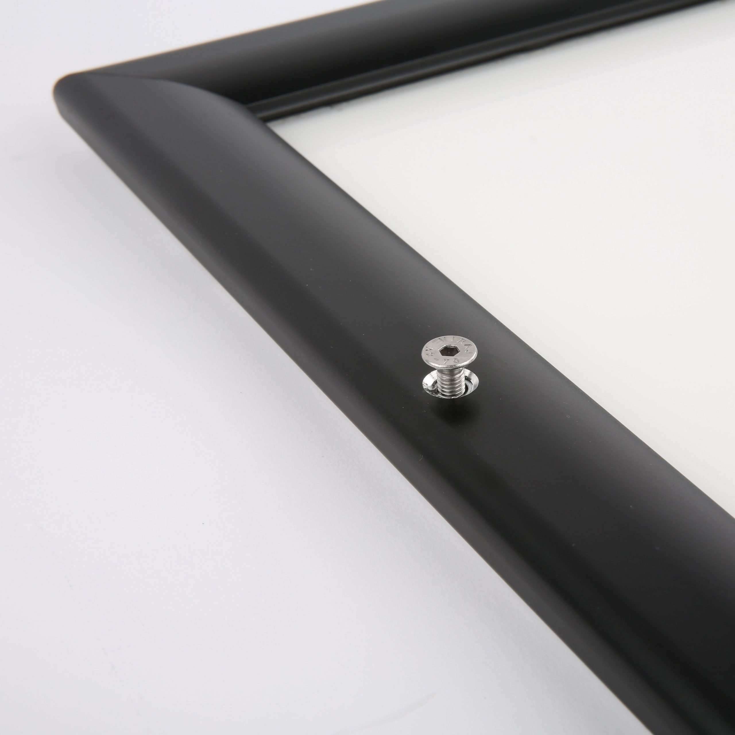 24×36 Lockable Weatherproof & Outdoor Snap Poster Frame 1.38″ Black