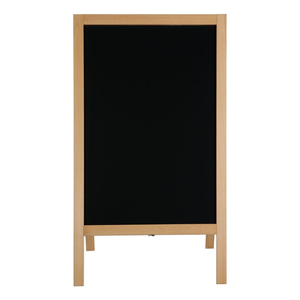 Chalkboard A Frame  Outdoor Mahogany Wood A-Frame Sign