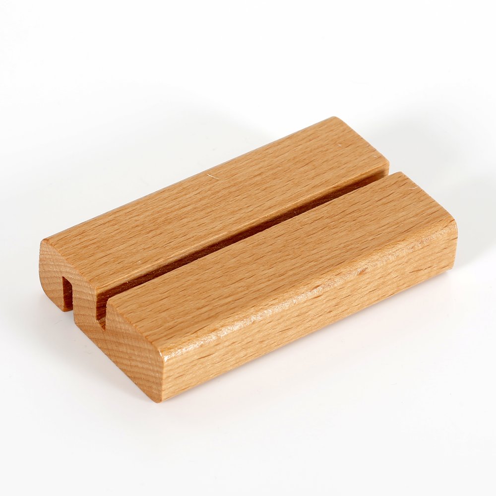 Wooden Photo Holder Blocks for Desktop