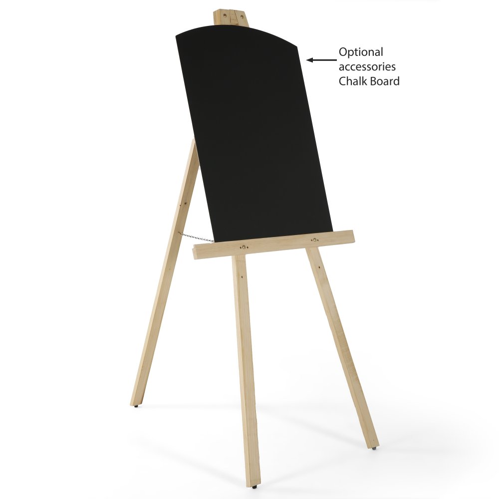 Desktop Mini Easel with Chalkboard (Dark Wood, 8.5×11, A4) – Displays  Outlet – Online Display Signs Retailer